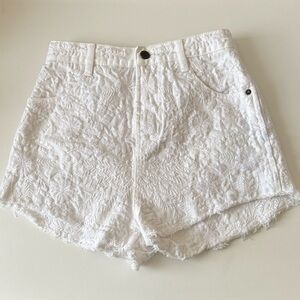 Free People Etienne Fields Embroidered Shorts